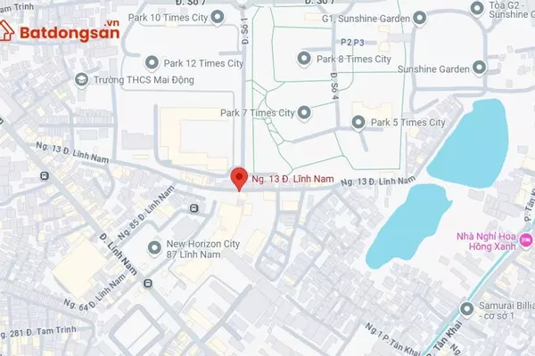 Ngõ 13 đường Lĩnh Nam: Vị trí, giao thông và bất động sản xung quanh