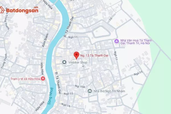Ngõ 13 Tả Thanh Oai: Vị trí, giao thông và bất động sản xung quanh