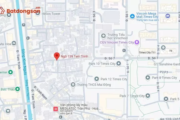 Ngõ 139 Tam Trinh: Vị trí, giao thông và bất động sản xung quanh