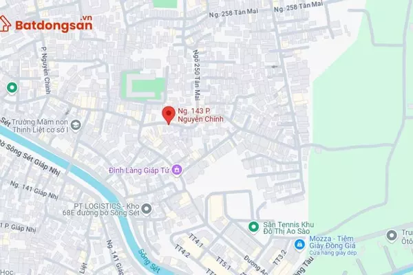 Ngõ 143 phố Nguyễn Chính: Vị trí, giao thông và bất động sản xung quanh