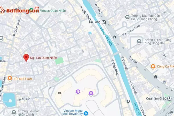 Ngõ 145 Quan Nhân: Vị trí, giao thông và bất động sản xung quanh