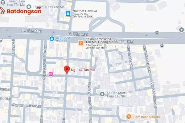 Ngõ 147 Tân Mai: Vị trí, giao thông và bất động sản xung quanh