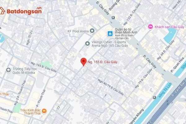 Ngõ 155 đường Cầu Giấy: Vị trí, giao thông và bất động sản xung quanh
