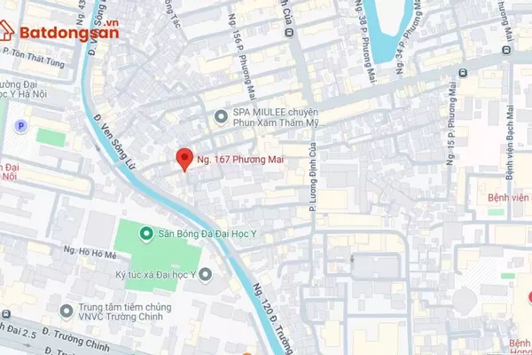 Ngõ 167 Phương Mai: Vị trí, giao thông và bất động sản xung quanh