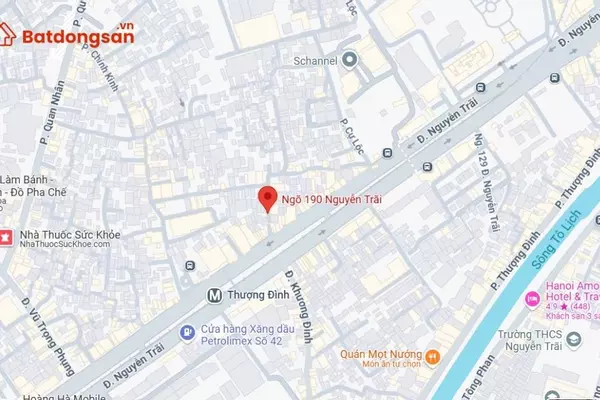 Ngõ 190 Nguyễn Trãi: Vị trí, giao thông và bất động sản xung quanh