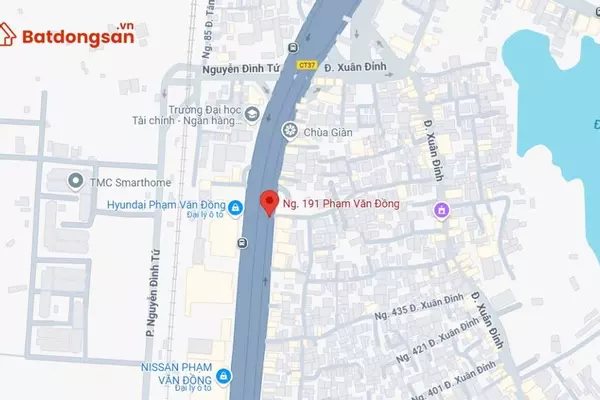Ngõ 191 Phạm Văn Đồng: Vị trí, giao thông và bất động sản xung quanh