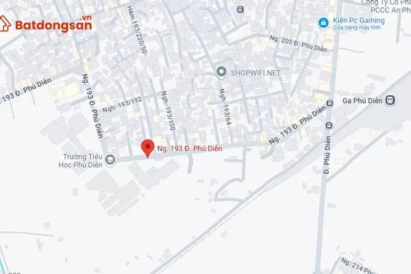 Ngõ 193 Phú Diễn: Vị trí, giao thông và bất động sản xung quanh