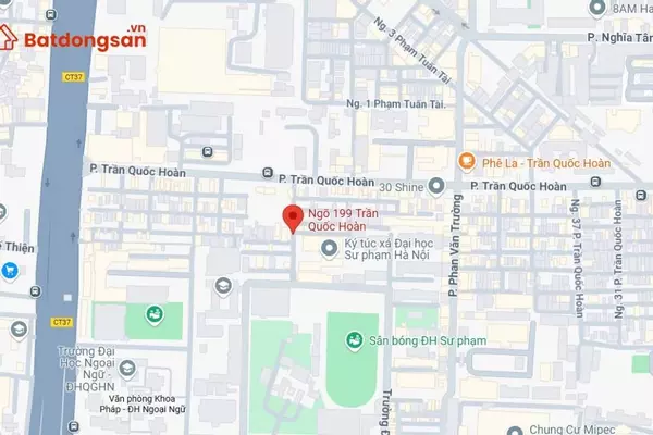 Ngõ 199 Trần Quốc Hoàn: Vị trí, giao thông và bất động sản xung quanh
