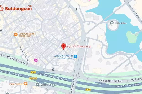 Ngõ 2 Đại Lộ Thăng Long: Vị trí, giao thông và bất động sản xung quanh