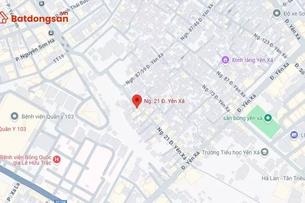 Ngõ 21 đường Yên Xá: Vị trí, giao thông và bất động sản xung quanh
