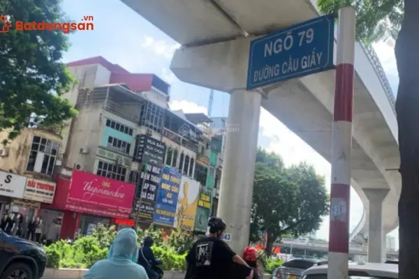 Ngõ 79 đường Cầu Giấy: Vị trí, giao thông và bất động sản xung quanh