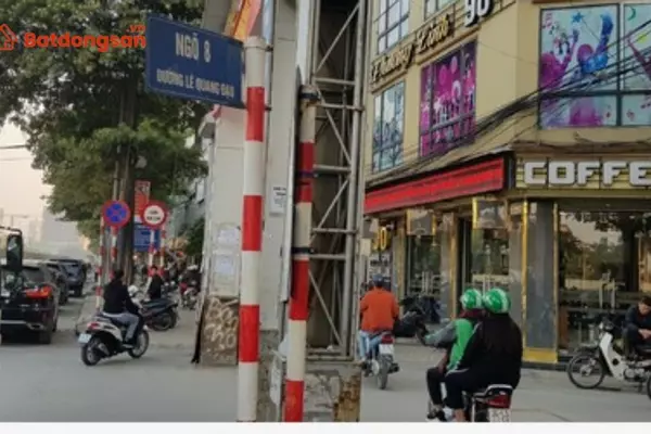 Ngõ 8 đường Lê Quang Đạo: Vị trí, giao thông và bất động sản xung quanh