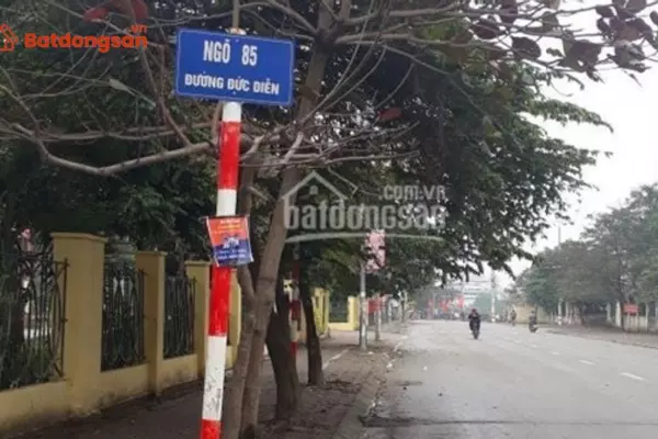 Ngõ 85 đường Đức Diễn: Vị trí, giao thông và bất động sản xung quanh