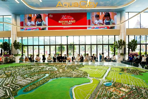 Aqua City hút khách trong sự kiện khai trương Novaland Gallery