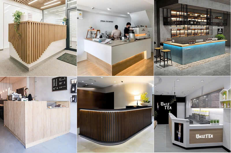 Xưởng lắp ráp bàn lễ tân văn phòng giá rẻ