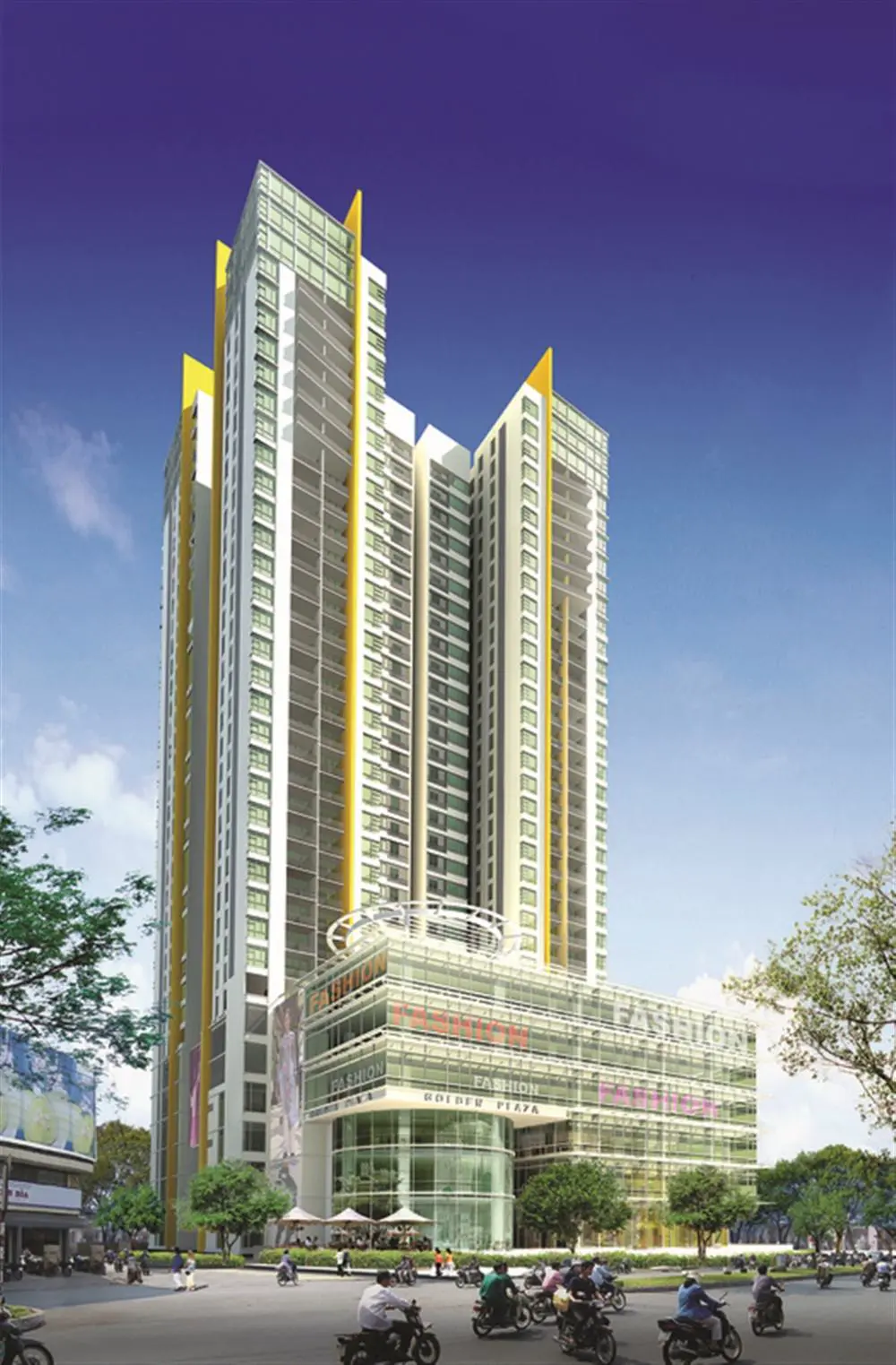 Phối cảnh dự án Golden Plaza Golden Plaza