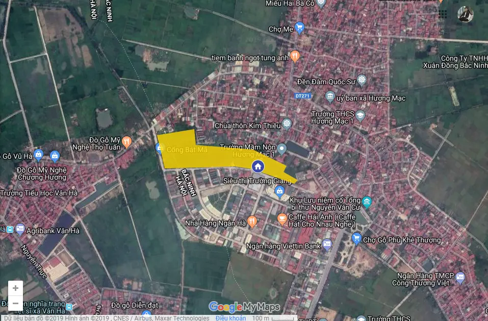 Vị trí dự án Bảo Long New City trên bản đồ