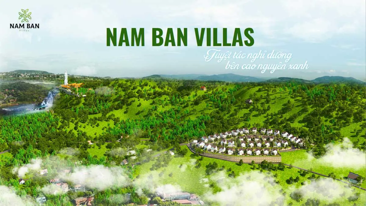 Phối cảnh tổng thể dự án Nam Ban Villas Phối cảnh tổng thể dự án Nam Ban Villas