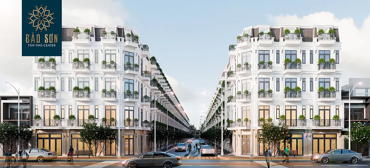 Phối cảnh dự án Bảo Sơn Tân Phú Center