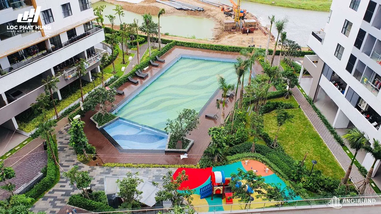 Ảnh thực tế sân vườn Mizuki Park Bình Chánh Nam Long