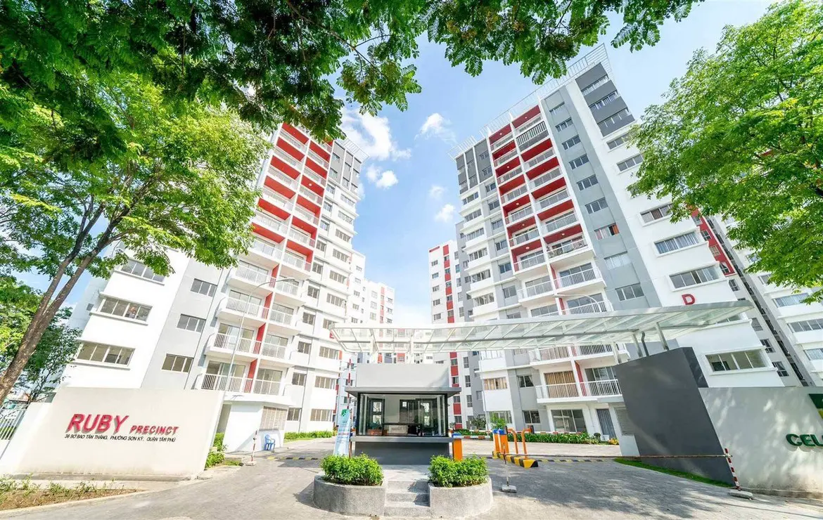 Bán Chung Cư Ruby Celadon City, Diện Tích 70m2, 2 Phòng Ngủ Nhận Nhà ở Ngay, Hướng Đông Nam - BĐS ANGIALAND DANH SÁCH MUA BÁN KÝ GỬI CĂN HỘ CELADON CITY